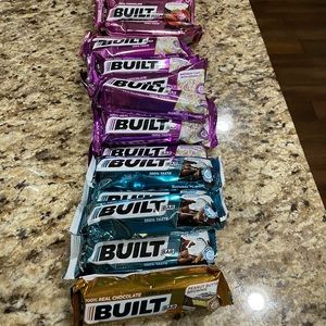 Built protein bars